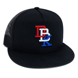 Dropout Usa 2fifty Black Trucker Hat