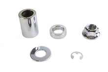 Load image into Gallery viewer, Rear Axle and Nut Spacer Kit Smooth Style Chrome