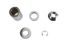 Load image into Gallery viewer, Rear Axle and Nut Spacer Kit Smooth Style Chrome