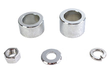 Load image into Gallery viewer, Front Axle Spacer Kit Smooth Style Chrome