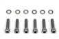 Transmission Shifter Cover Screw Kit Chrome