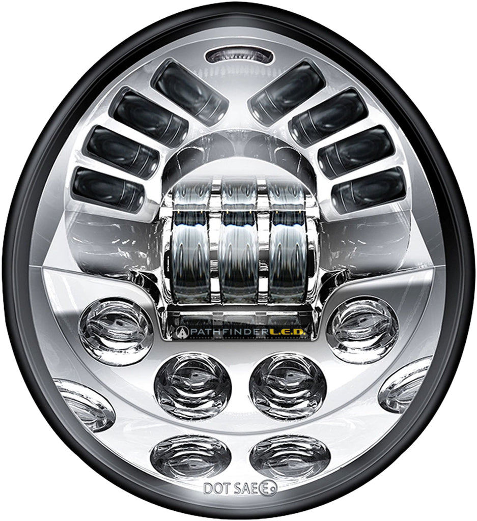 V Rod Headlight Chrome
