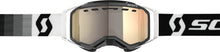 Load image into Gallery viewer, Prospect Snwcrss Ls Goggle Prem Blk/White Bronze Chrome
