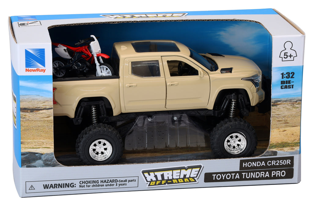 Replica 4x4 Truck/Dirt Bike Mud Tundra Honda