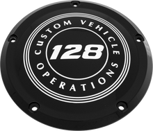Load image into Gallery viewer, 6   M8 Softail Derby Cover 128 Cvo Black