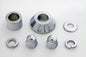 Front Axle Spacer Kit Smooth Style Chrome