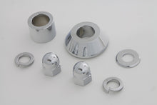 Load image into Gallery viewer, Front Axle Spacer Kit Smooth Style Chrome