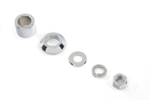 Load image into Gallery viewer, Front Axle Spacer Kit Smooth Style Chrome