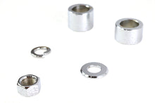 Load image into Gallery viewer, Front Axle Spacer Kit Smooth Style Chrome