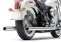 Bad Hombre True Duals Chrome Softail 07 11
