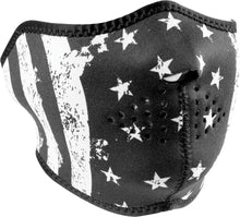 Load image into Gallery viewer, Neoprene Half Mask Black/White