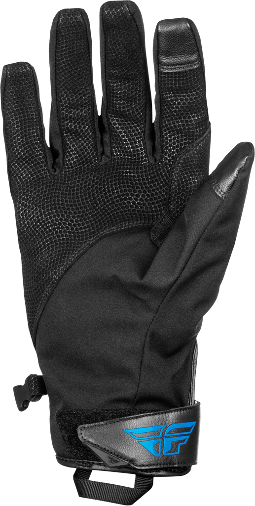 Title Long Gloves Blue/Black/Light Blue Xs