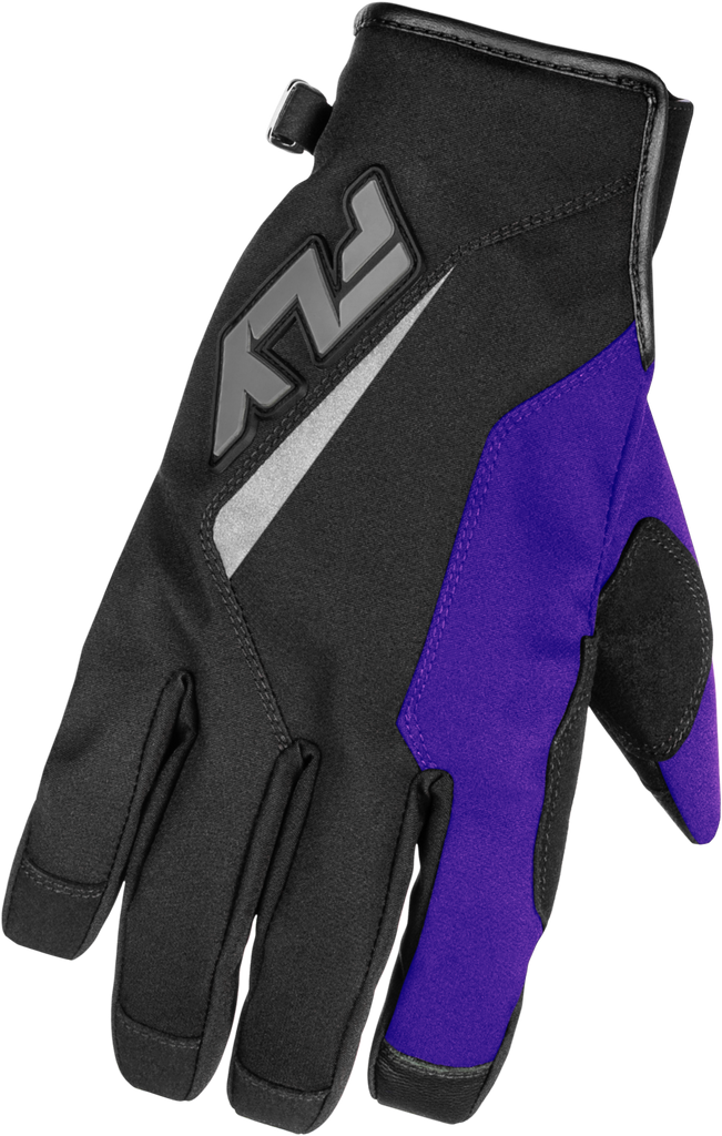 Title Gloves Black/Purple/Grey 2x