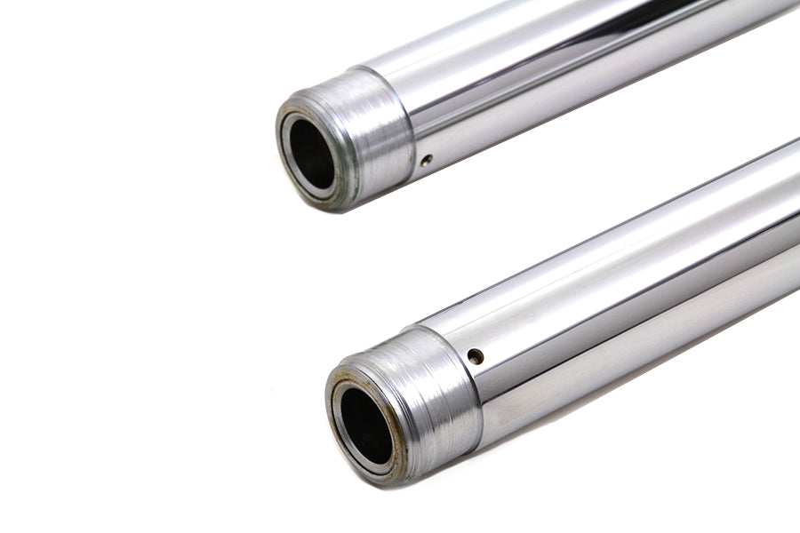 Chrome Fork Tube Set 2 inch Over Stock