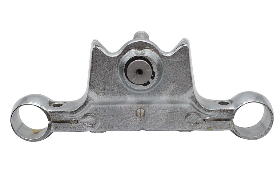 Chrome Lower Triple Tree without Lock Tab