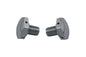 Chrome Fork Tube Caps Vented