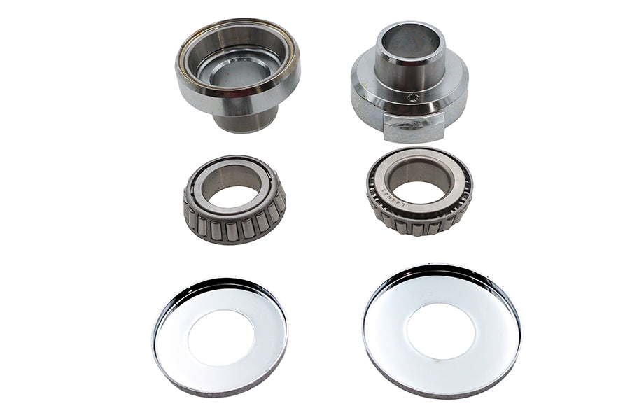 Chrome Fork Neck Cup Kit with Stops