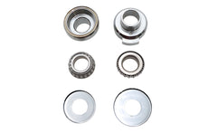 Load image into Gallery viewer, Chrome Fork Neck Cup Kit with Stops