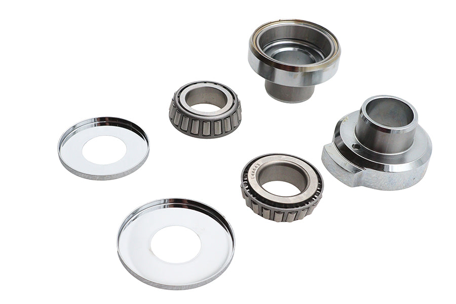 Chrome Fork Neck Cup Kit with Stops