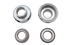 Load image into Gallery viewer, Fork Neck Cup and Bearing Kit Chrome