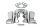 Chrome Fork Cover Set