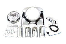 Load image into Gallery viewer, 7 inch Headlamp Cowl Kit Chrome