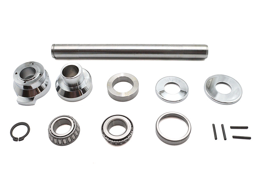 3 Raked Fork Neck Cup Kit Chrome