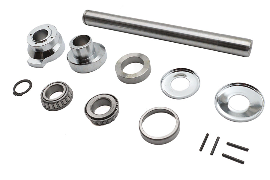 3 Raked Fork Neck Cup Kit Chrome