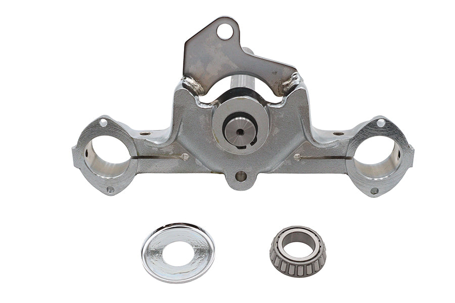 Chrome Lower Triple Tree with Bearing
