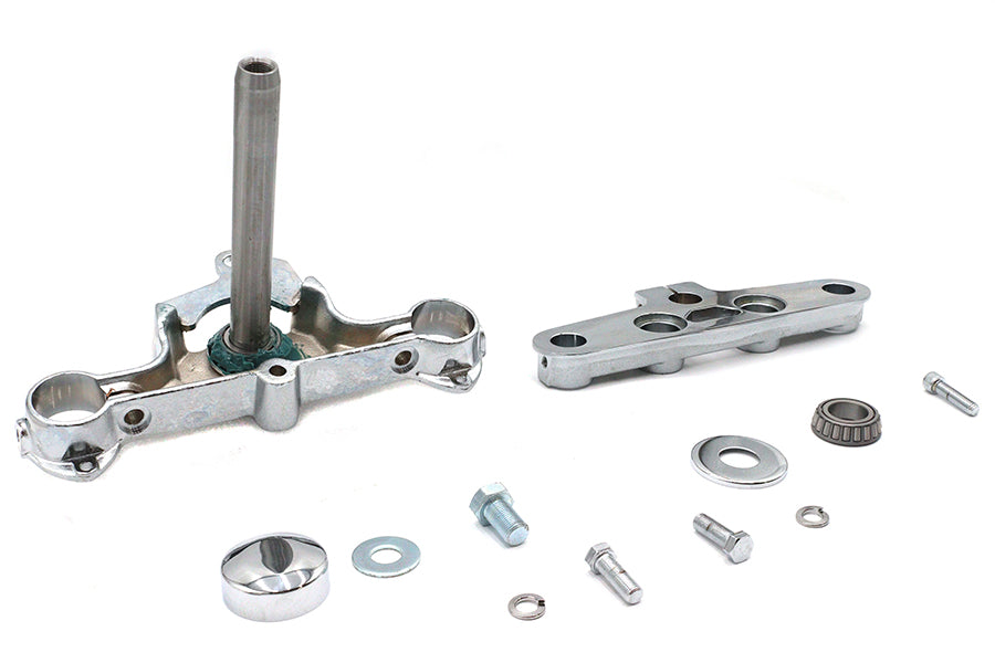 Replica Forged Steel Triple Tree Set Chrome