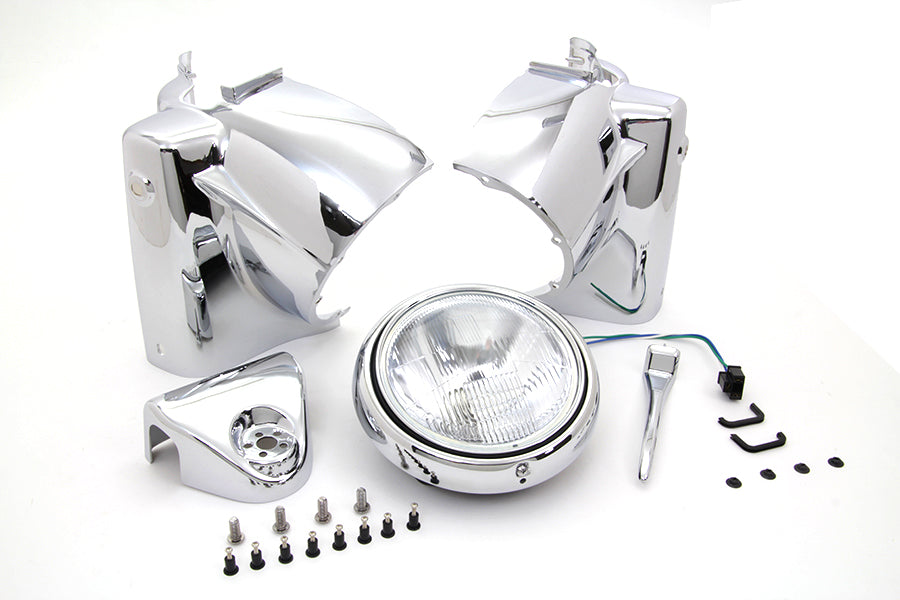 Headlamp Cowl Assembly Chrome