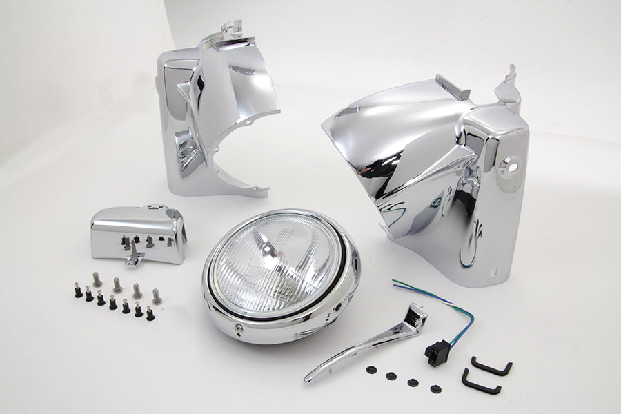Headlamp Cowl Assembly Chrome