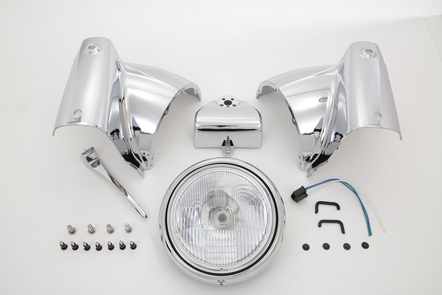Headlamp Cowl Assembly Chrome