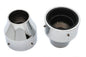 41mm Fork Boot Covers Chrome