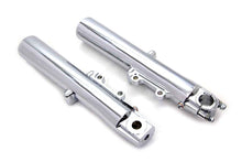 Load image into Gallery viewer, Chrome 41mm Lower Fork Slider Set
