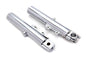 Chrome 41mm Lower Fork Slider Set
