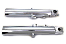 Load image into Gallery viewer, Chrome 41mm Lower Fork Slider Set