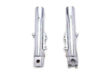 Load image into Gallery viewer, Chrome 41mm Lower Fork Slider Set