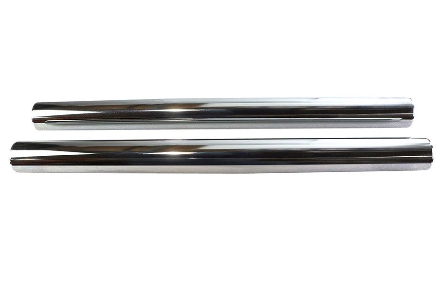 Chrome 41mm Fork Tube Set 20 inch Total Length