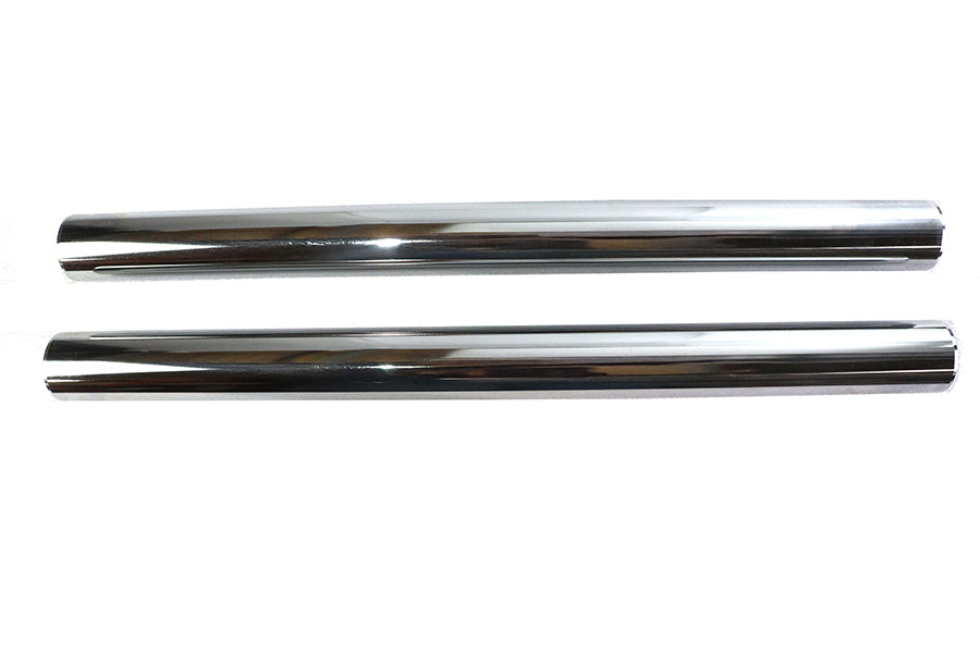 Chrome 41mm Fork Tube Set 20 inch Total Length