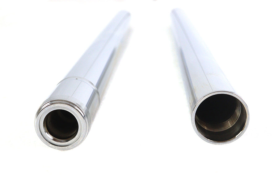 Chrome 41mm Fork Tube Set 24-7/8 inch Total Length