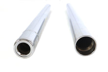 Load image into Gallery viewer, Chrome 41mm Fork Tube Set 24-7/8 inch Total Length
