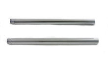 Load image into Gallery viewer, Chrome 41mm Fork Tube Set 24-1/4 inch Total Length