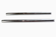 Load image into Gallery viewer, Chrome 35mm Fork Tube Set 23-1/2 inch Total Length