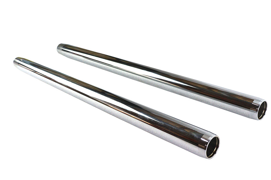 Chrome 35mm Fork Tube Set 23-1/2 inch Total Length