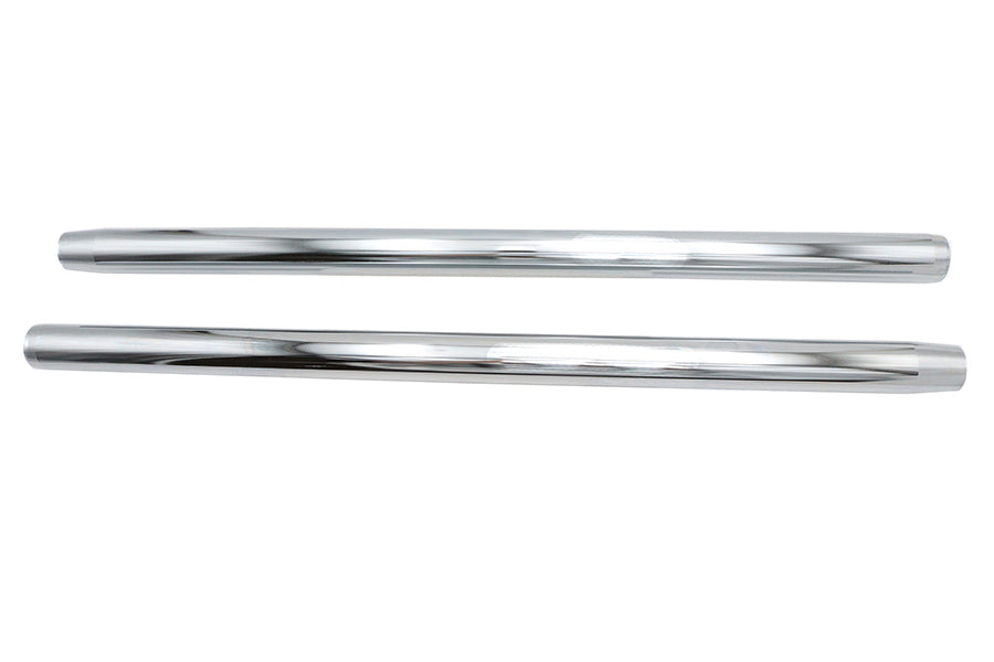 Chrome 35mm Fork Tube Set 25-1/2 inch Total Length