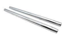 Load image into Gallery viewer, Chrome 35mm Fork Tube Set 25-1/2 inch Total Length