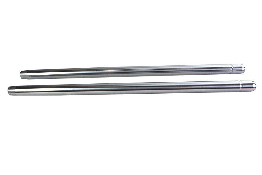 Chrome 35mm Fork Tube Set 31-1/4 inch Total Length