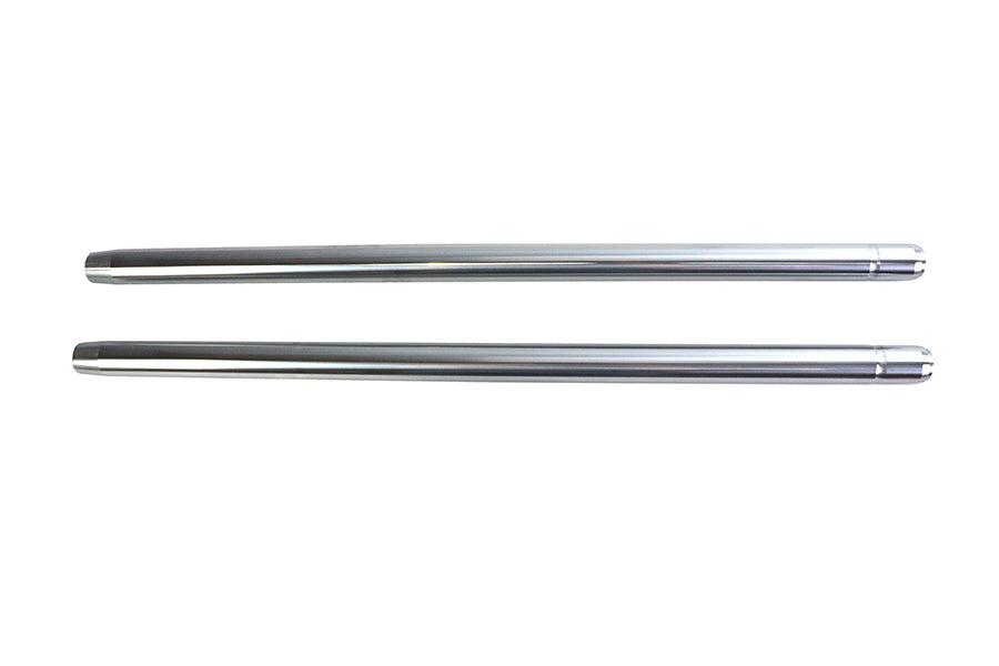 Chrome 35mm Fork Tube Set 31-1/4 inch Total Length