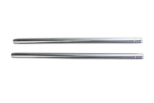 Load image into Gallery viewer, Chrome 35mm Fork Tube Set 31-1/4 inch Total Length